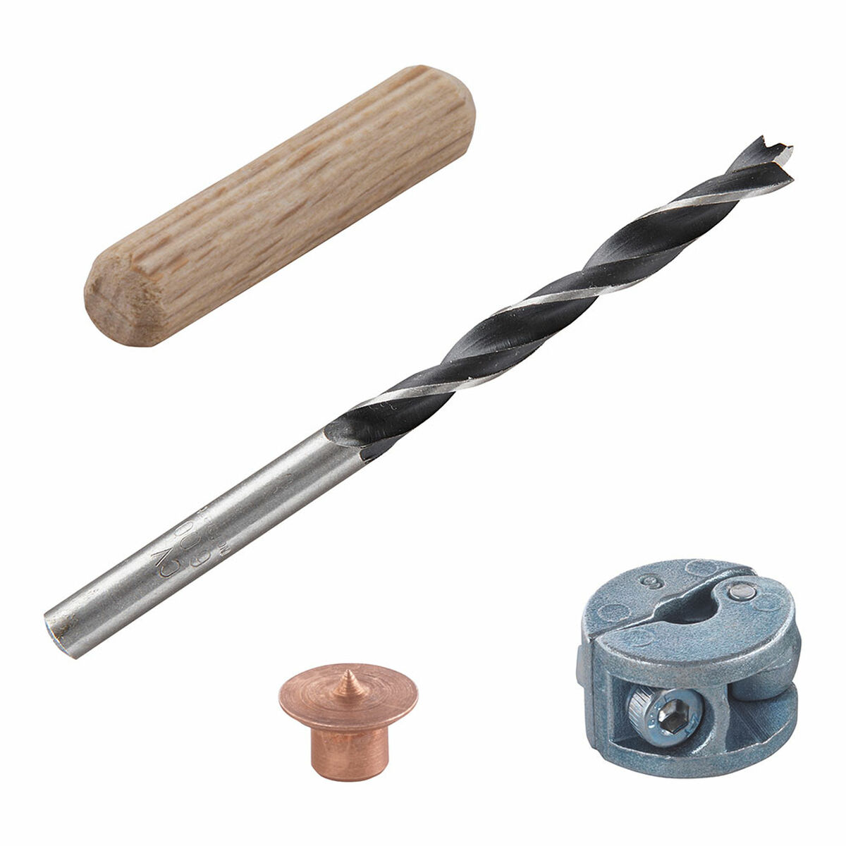 Sada vrtákov Wolfcraft Doplnky
